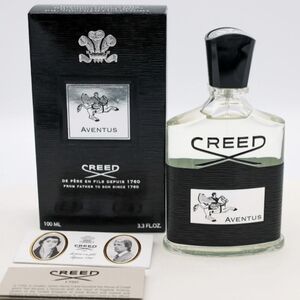 Creed Aventus EDP Mens 3.3 Blk, Silv Glass With Box & Tags